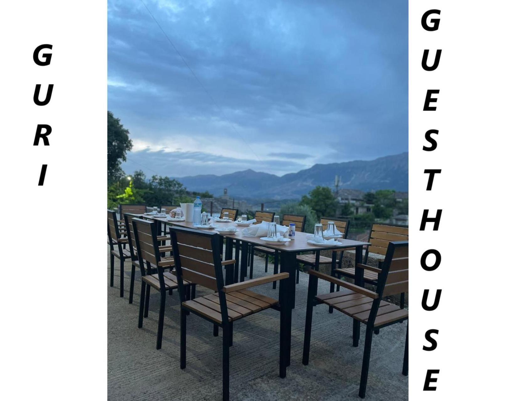 Guri Guesthouse Gjirokastra Kültér fotó