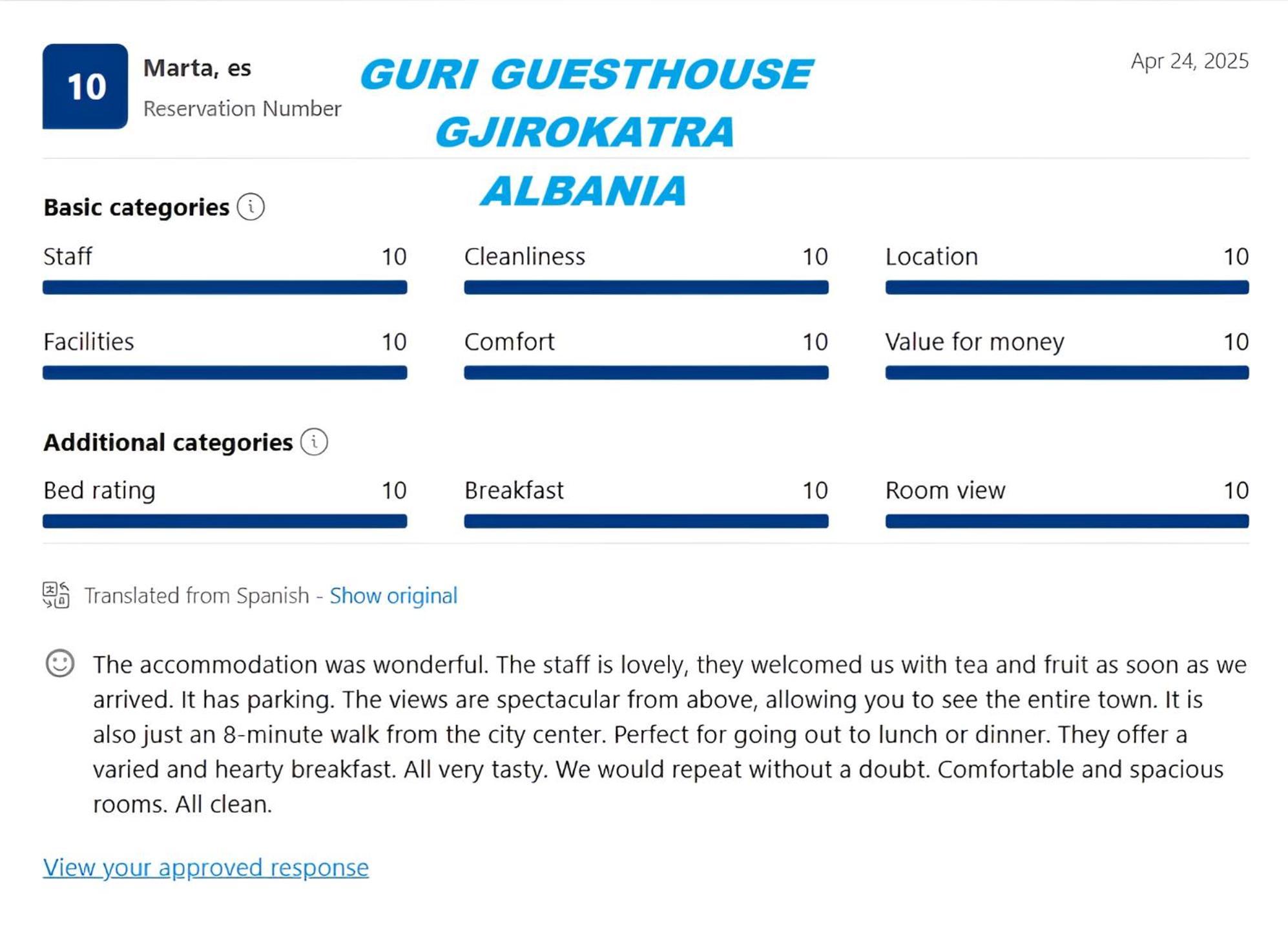 Guri Guesthouse Gjirokastra Kültér fotó